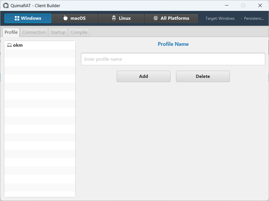 Builder — Profile