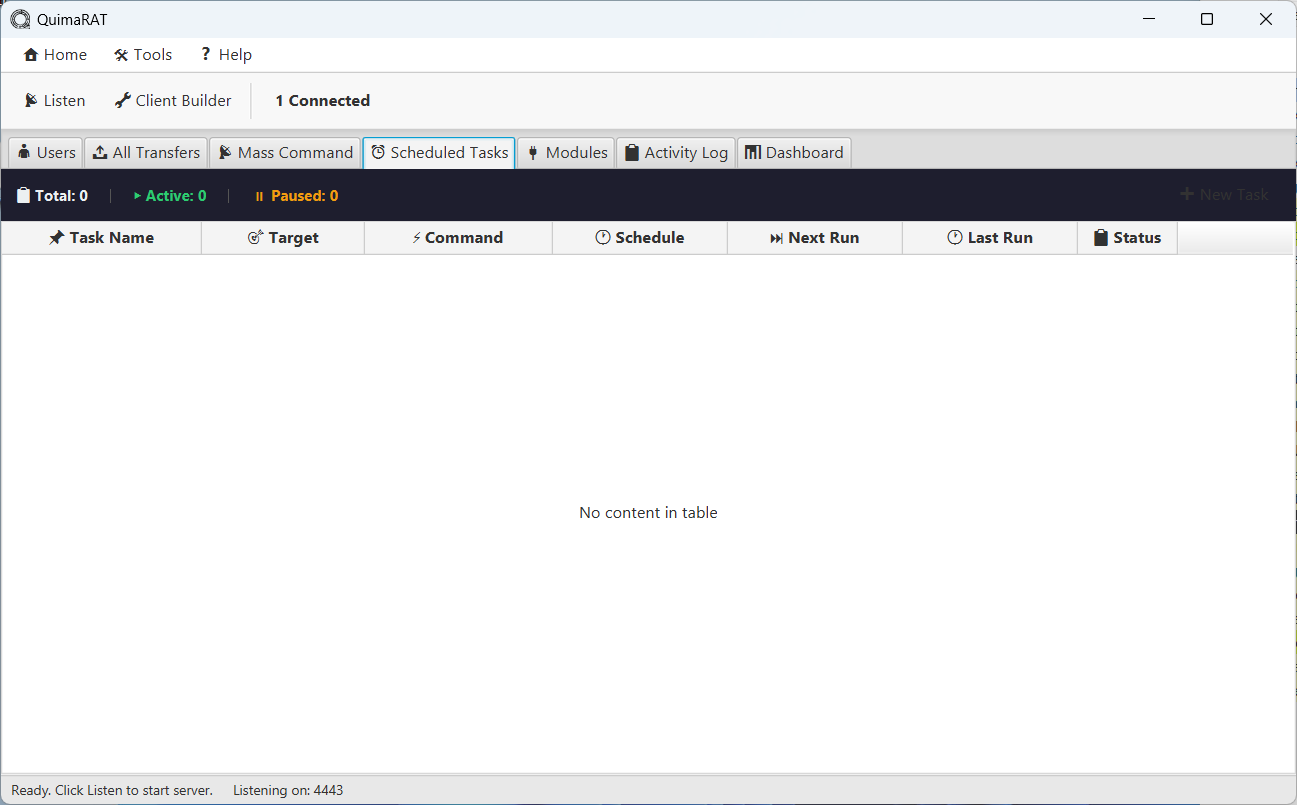 Scheduled Tasks