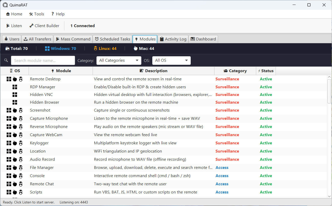 Modules Manager